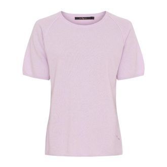 BTF-CPH Btfcph - Fijngebreide T-shirt - Dames - Truien - Paars - Maat: S Wol
