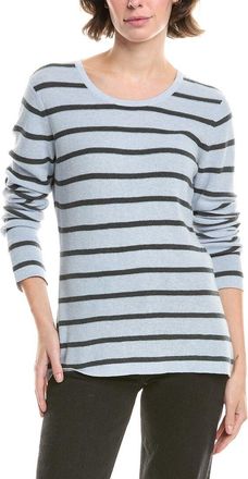 Forté Cashmere Thermal Cashmere-Blend Sweater