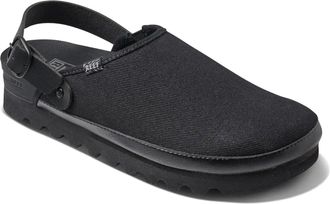 Reef Cushion Sage Hi Clogs Womens Black Arch Support Casual Shoes FROG258