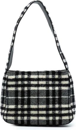 Burberry Pre-owned Plaid Shoulder Bag - Dames - Vintage Schoudertas - Zwart - ONE Size - Vintage