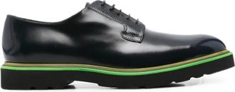 Paul Smith Shoes Leather Blue Mens Shoe Ras Dark Navy