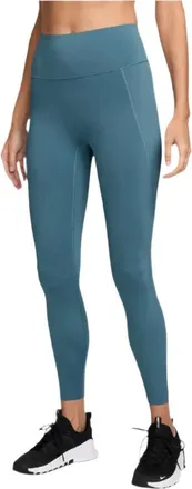 Nike Universa Leggings Womens Smokey Blue 7/8 Skinny Leg Active DSGL300