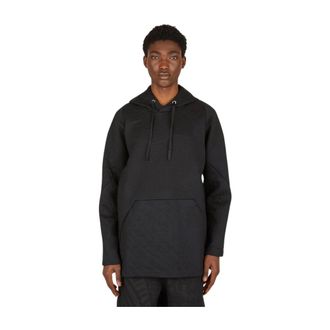 Byborre Hoodies, male, Black, Size: S Woven Hooded Sweatshirt