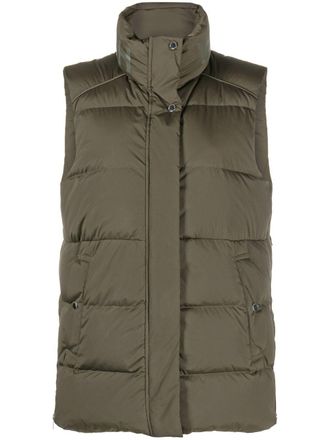 Woolrich Alsea padded gilet - Green