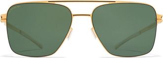 Mykita Bernie Polarized 056 Mens Sunglasses Gold Size 56