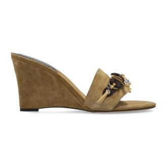 Isabel Marant Isabel Marant, Wedges, female, Brown, Size: 10 US Anee Sandals