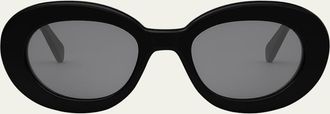 Celine Triomphe Acetate Round Sunglasses