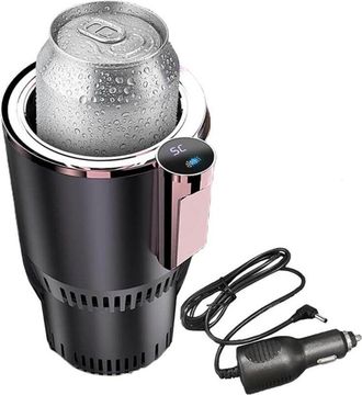OEM Calentador Y Enfriador De Tazas Inteligente 2 En 1 Para Autom&oacute;vil, Taza Autom&aacute;tica Con Funciones De Enfriamiento Y Calentamiento, Enfriador De Bebidas