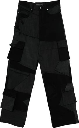 Who Decides War by Ev Bravado Jeans con inserti - Nero