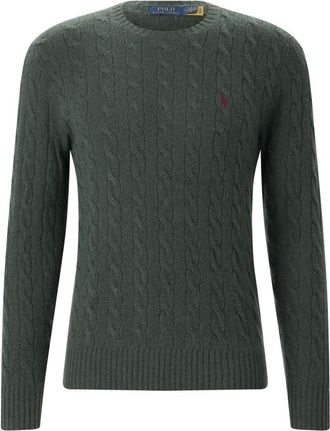 Polo Ralph Lauren Jersey de punto con cuello redondo - Knitwear - Hombre - Verde - 2XL