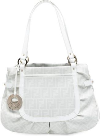 Fendi Pre-owned Fendi Large Zucca Spalmati Chef Shopper Tote Ladies 8BR629-ANF 108-2373