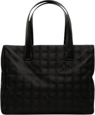 Chanel Pre-owned Tote Bag - Dames - Vintage Shopper - Zwart - ONE Size - Leer - Vintage