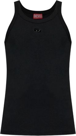 Diesel T-shirts en Polos - Heren - Tops zonder mouwen - Zwart - 2XL - Katoen - Tops