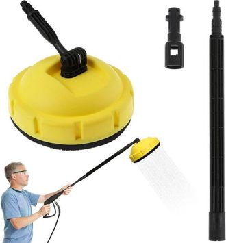 OEM Hidrolavadora De Alta Presi&oacute;n Para Autos Con Cepillo Giratorio, Mango Telesc&oacute;pico, Pl&aacute;stico Resistente De Larga Duraci&oacute;n, Herramienta Multiusos Para L
