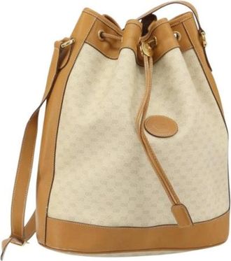 Gucci Pre-owned Bucket Bags, female, Beige, Size: ONE SIZE Pre-owned Plastic gucci-bags