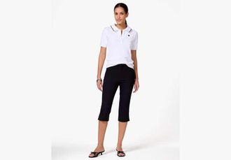 Kate Spade New York Ruffle Logo Polo Shirt