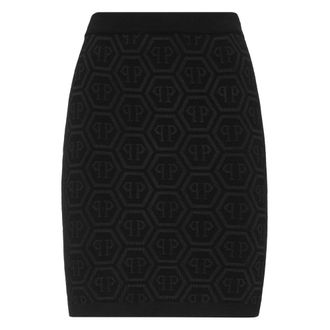 Philipp Plein Donna, Gonne, Nero, M, new