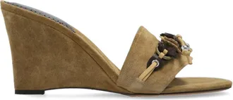 Isabel Marant Isabel Marant, Wedges, female, Brown, Size: 10 US Anee Sandals