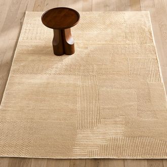 AM.PM Handgeknoopt wollen tapijt, TWEEDY