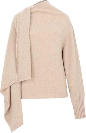 The Attico De Attico beige trui
