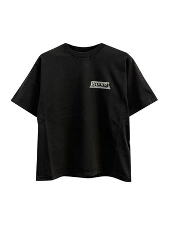 Balenciaga T-shirt con logo - Nero