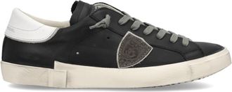 Philippe Model Prsx Tennis - Heren - Sneakers - Zwart - 46 EU - Katoen - Schoenen