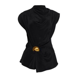 Cult Gaia Blouses, female, Black, Size: XS Esmia Top