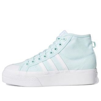 adidas (WMNS) adidas Nizza Platform Mid Blue White H02700