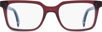Paul Smith Occhiali rettangolari - Rosso