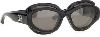 Balenciaga Superbusy Round Sunglasses