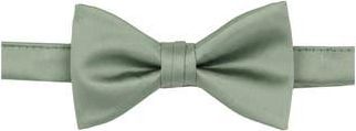 ConStruct Solid Satin Pre-Tied Bow Tie in Ivy at Nordstrom Rack