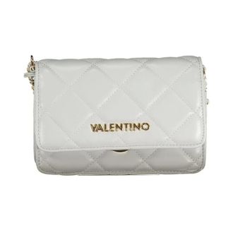 Valentino Cross Body Bags, female, Gray, Size: ONE SIZE Quilted Chain Bag