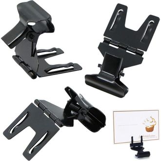 OEM Portatarjetas Met&aacute;lico - 5,2 X 2,8 Cm, Para Fotos Y Etiquetas De Precio, Magn&eacute;tico, Resistente Y Vers&aacute;til - Crezuo