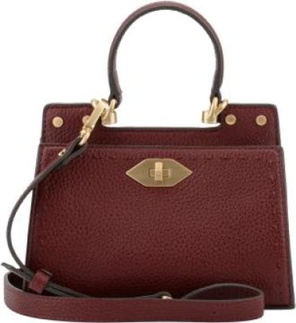 Pourchet Trianon Handbag - Dames - Handtassen - Rood - ONE Size - Leer - Tassen