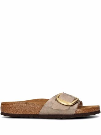 Birkenstock Madrid Grote Gesp Sierlijk Taupe, Birko Flor