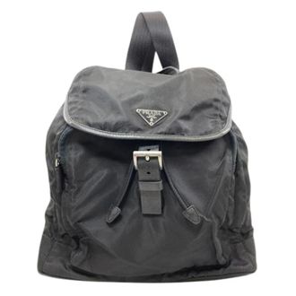 Prada Pre-owned Vintage Backpack - unisex - Prada Vintage - Vintage Backpacks - Black - ONE SIZE - Pre-owned