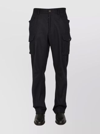Lardini trousers utility multiple pockets