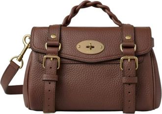 Mulberry Handbags, female, Brown, Size: ONE SIZE Brown Mini Alexa Handbag