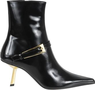 Saint Laurent Hacker 75 Rudolph B Laarzen - Dames - Laarzen met Hak - Zwart - 38 EU - Leer - Schoenen