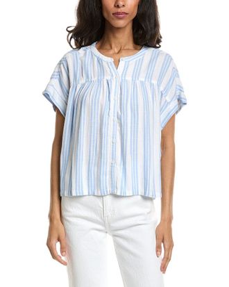 Splendid Linen-Blend Top