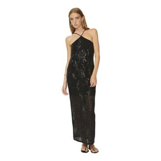 Isabelle Blanche Kleedjes, Dames, Zwart, S, Is 26Ss-A157T016900