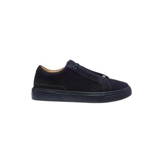 HUGO BOSS Heren, Schoenen, Blauw, Maat: 42 EU Leer