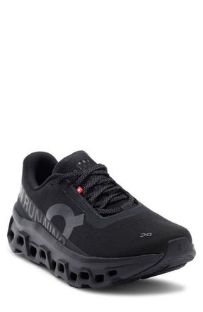 On Cloudmonster 1 Running Shoe in Black/Black at Nordstrom, Size 12.5