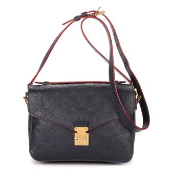 Louis Vuitton Pre-owned Womens Pochette Metis MM Shoulder Bag - Blue/Navy - One Size