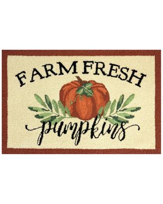 The Rug Market Farm Fresh Pumpkins 24X36in Doormat