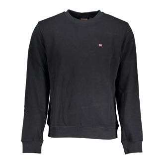 Napapijri Hombre, Sudaderas, Negro, Talla: L