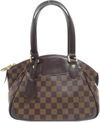 Louis Vuitton Pre-owned Handbags, female, Brown, Size: ONE SIZE Pre-owned Canvas handbags