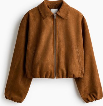 H&M Jacke mit Kragen - Beige