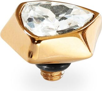 Qudo Triangolo Top 0.39 in Gold/crystal at Nordstrom