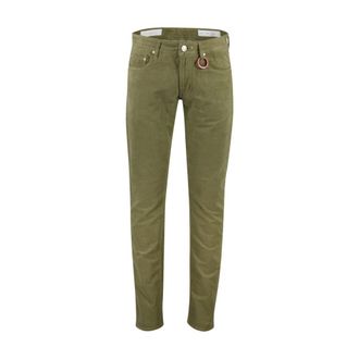 Sartoria Tramarossa Broeken, Heren, Groen, W32 L34, Katoen, Michelangelo Jeans